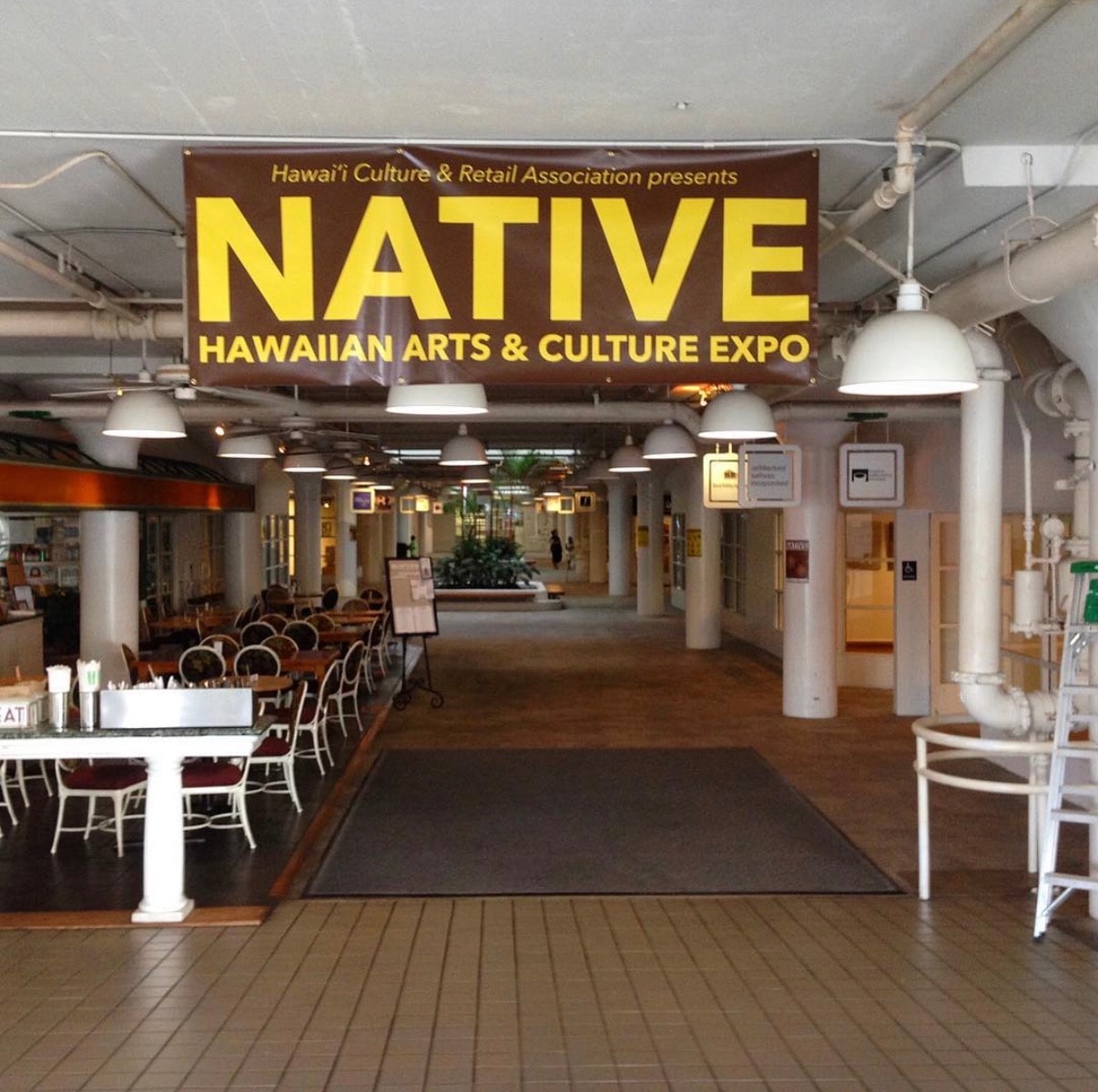 Native Hawaiian Arts & Culture Expo entrance